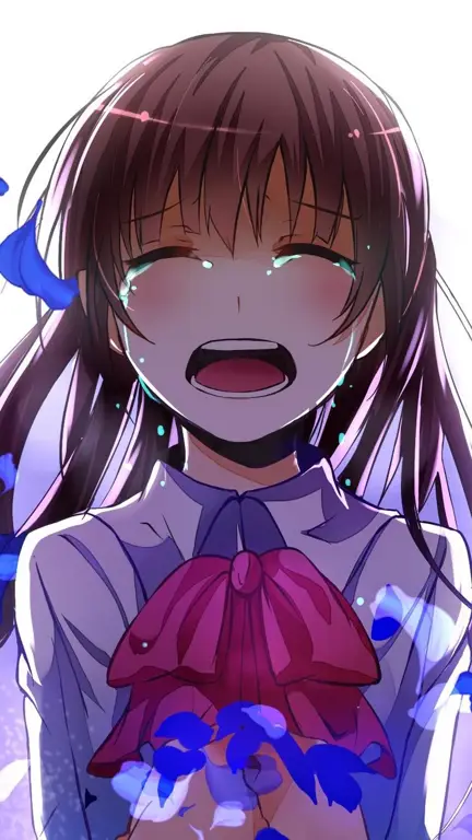 Adegan Menangis yang Menyentuh Adegan anime menangis