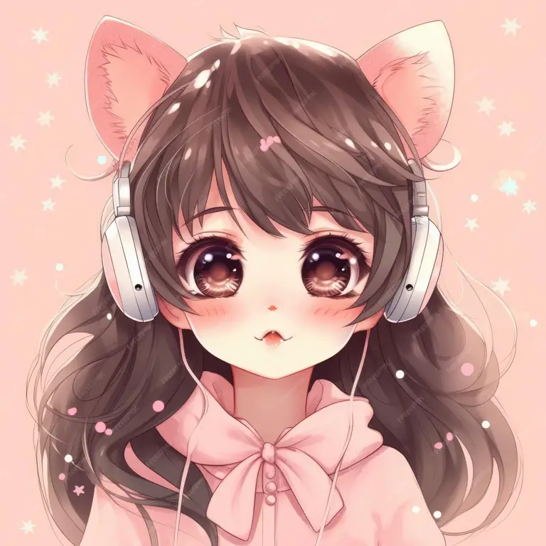 Karakter Anime yang Menarik Gambar gadis anime yang imut dan menggemaskan
