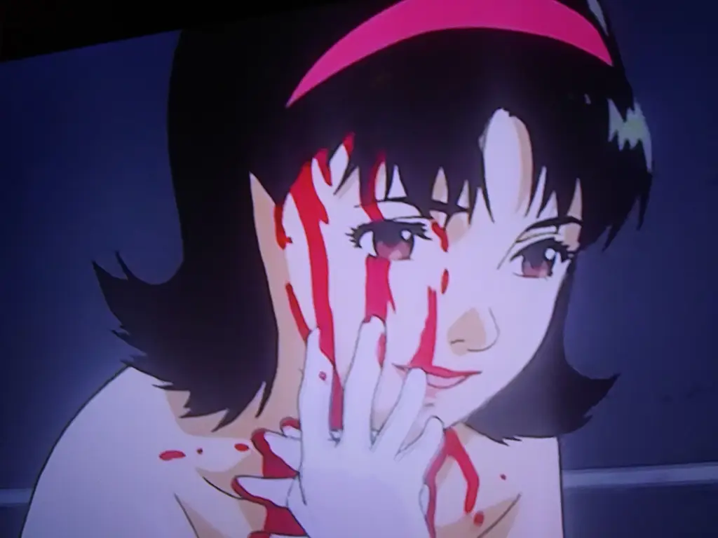 Suasana Menegangkan dalam Anime Psikopat Gambar yang menunjukkan suasana menegangkan dalam anime psikopat
