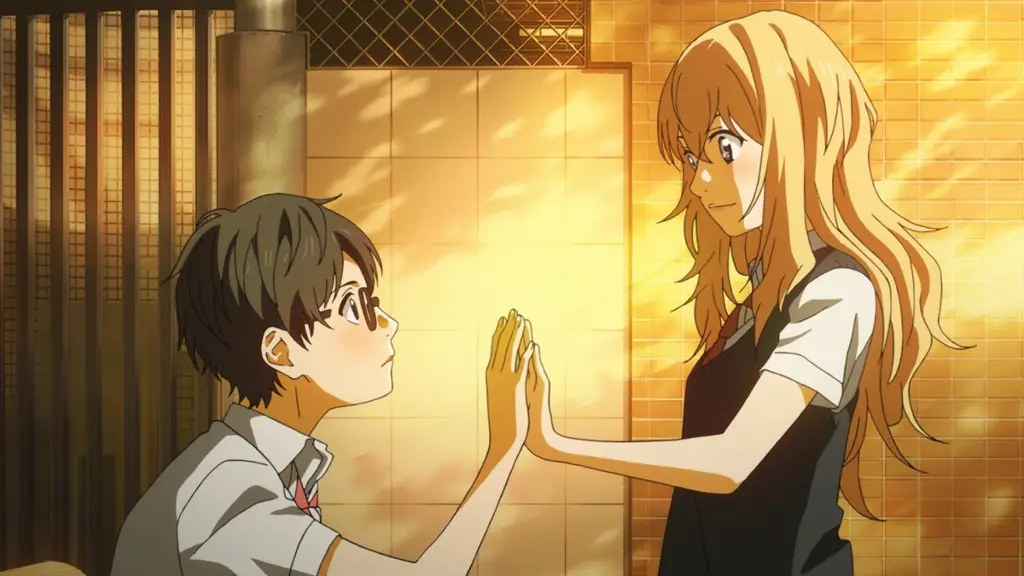 Cuplikan adegan anime yang mengharukan Momen anime yang menyentuh hati