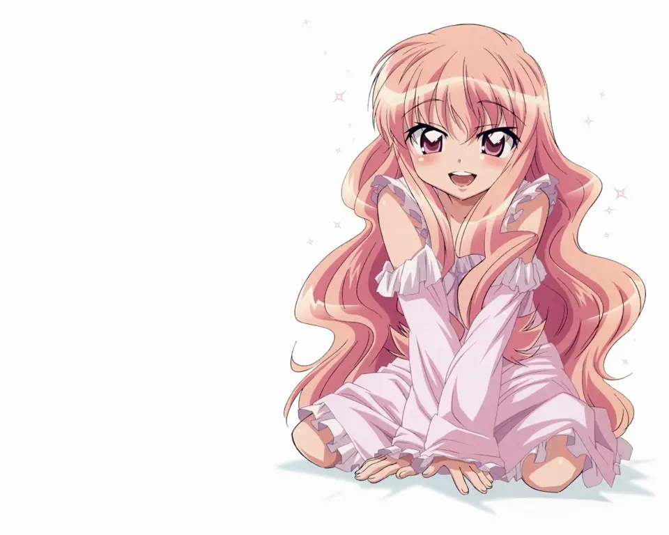 Anime Komedi yang Menghibur Gadis anime lucu sedang tertawa