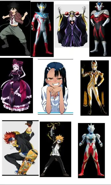 Karakter Anime Aksi Populer Gambar karakter anime aksi