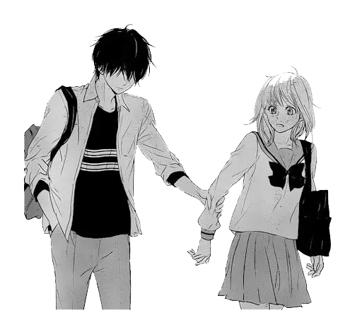 Cinta dan kehilangan dalam anime Pasangan anime yang menangis bersama