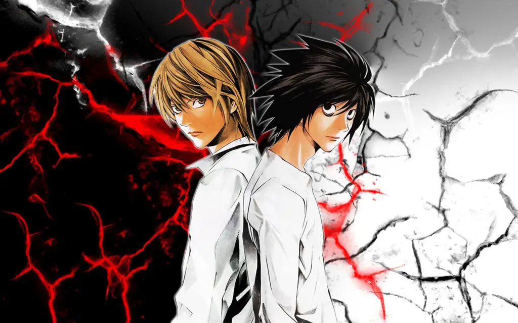 Death Note: Pertempuran Otak yang Mencekam Adegan menegangkan dari anime Death Note