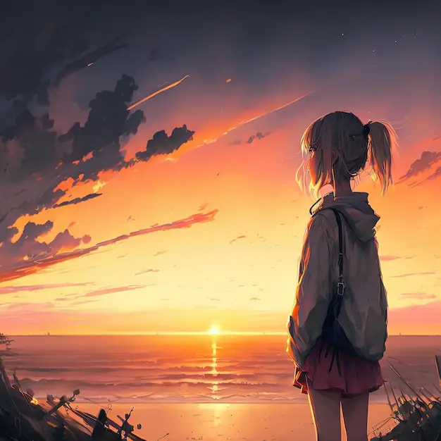 Menikmati Anime Romantis Bersama Gadis-gadis anime imut menonton anime