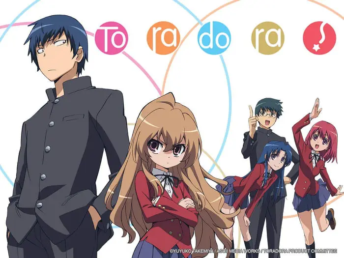 Interaksi antar karakter dalam Anime C Karakter anime sedang berinteraksi satu sama lain