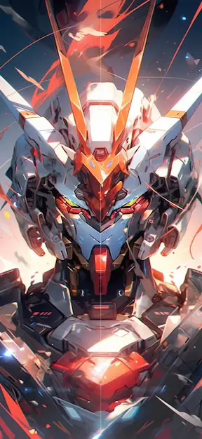 Desain robot anime