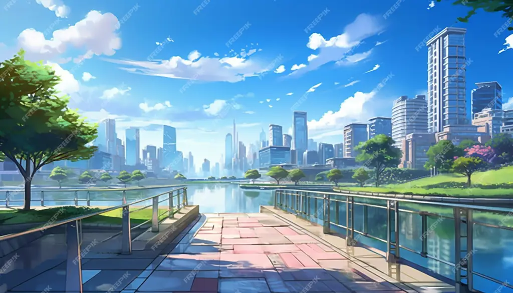 Tokoh anime dari dunia fantasi beradaptasi dengan kehidupan di kota modern Tokoh anime di kota modern