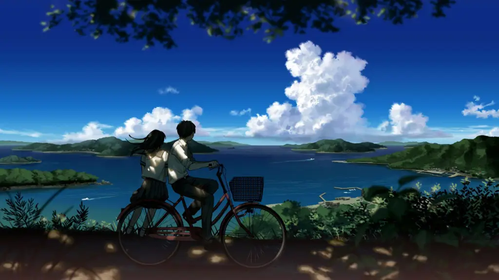 Pemandangan Anime yang Menakjubkan Pemandangan indah dalam anime