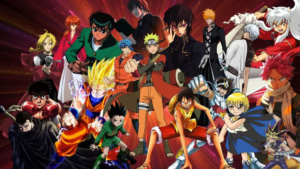 Karakter Anime Favorit Berbagai karakter anime yang menarik