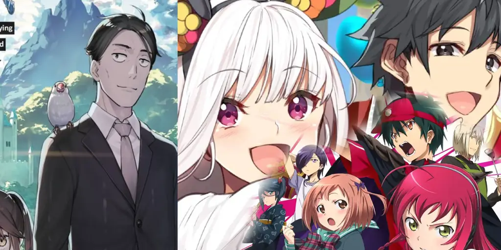 Keindahan dunia fantasi yang bertemu dengan dunia nyata Pemandangan anime reverse isekai yang menakjubkan