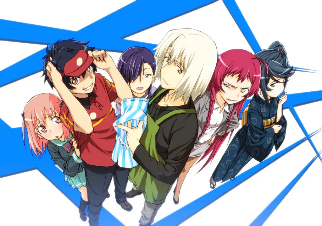 Gambar poster anime The Devil is a Part-Timer!