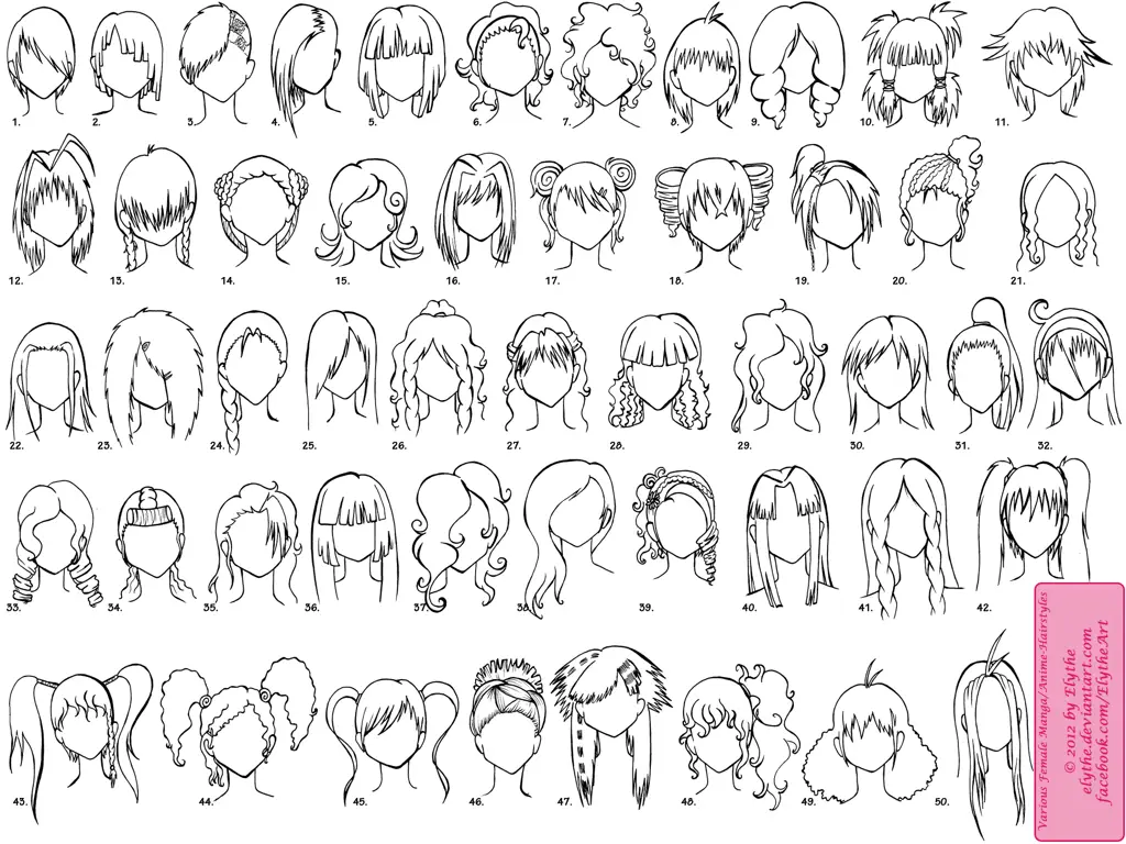 Karakter Anime Imut dan Romantis Gambar gadis-gadis anime yang imut