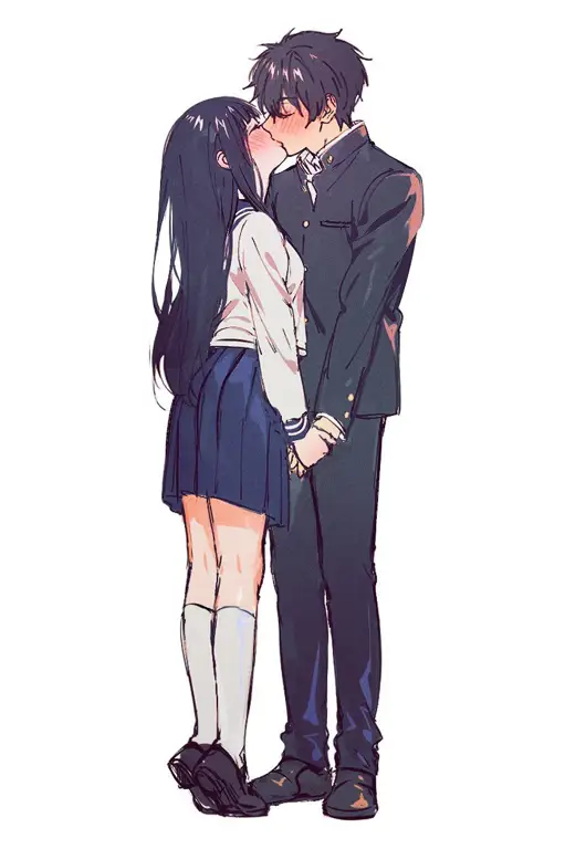 Berbagai pasangan anime romantis dari tahun 2019 Pasangan anime romantis