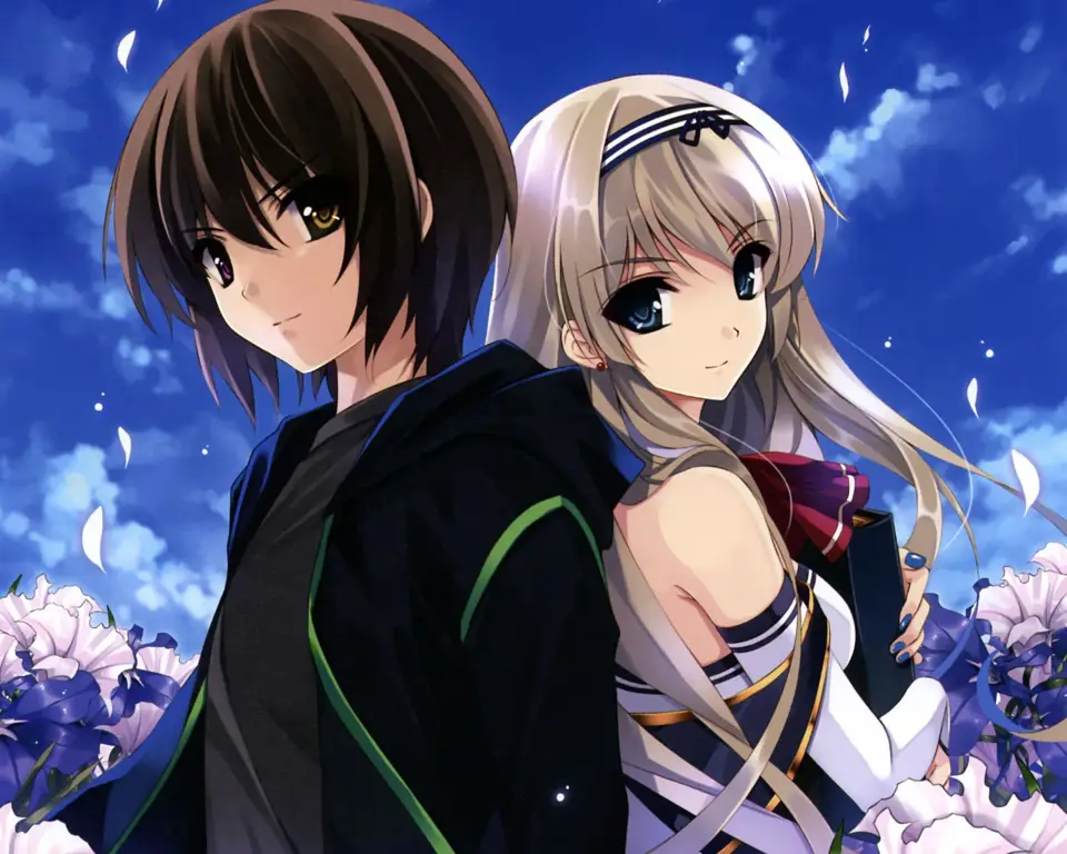 Pasangan Anime Favoritmu Gambar pasangan anime yang lucu dan menggemaskan