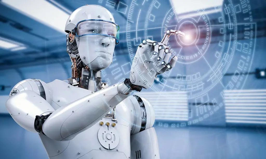 Konsep Robot Masa Depan Desain robot masa depan yang futuristik