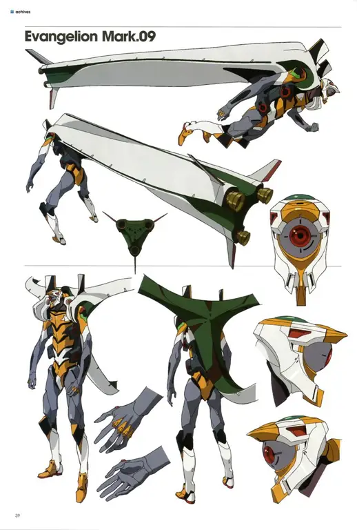 Robot Evangelion yang ikonik Desain robot unik di Evangelion