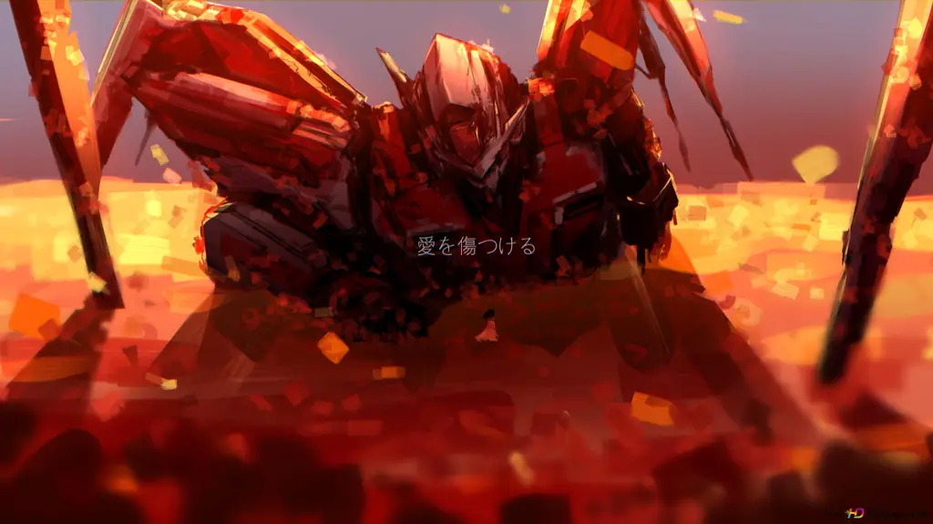 Gambar mecha robot dari anime Gundam