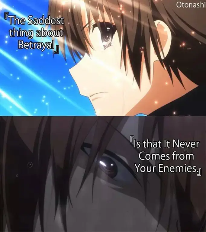 Momen menegangkan dalam anime NTR Adegan pengkhianatan dalam anime