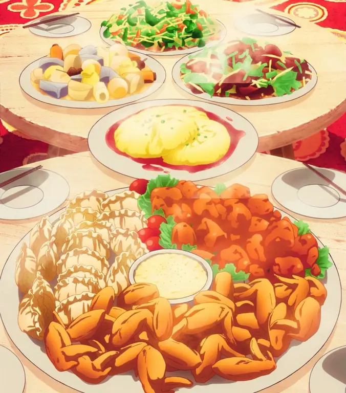 Kuliner Anime yang Menggoda Makanan Jepang yang enak dan menggugah selera dalam anime