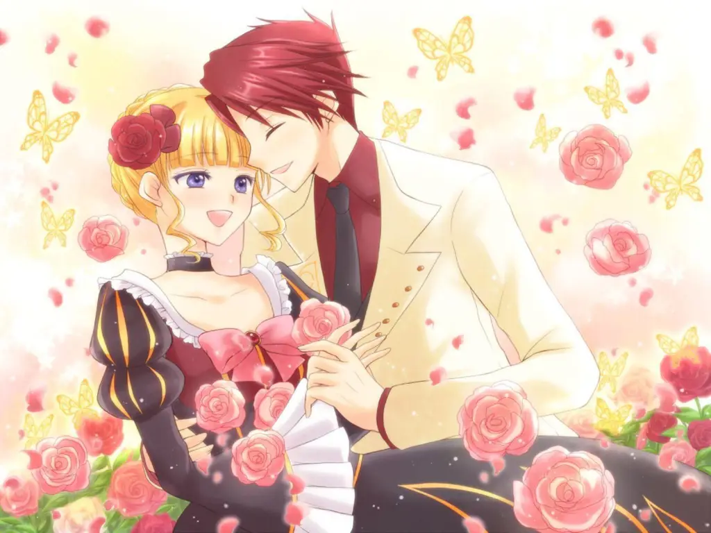 Pasangan Anime Favorit Gambar pasangan anime yang bahagia dan lucu