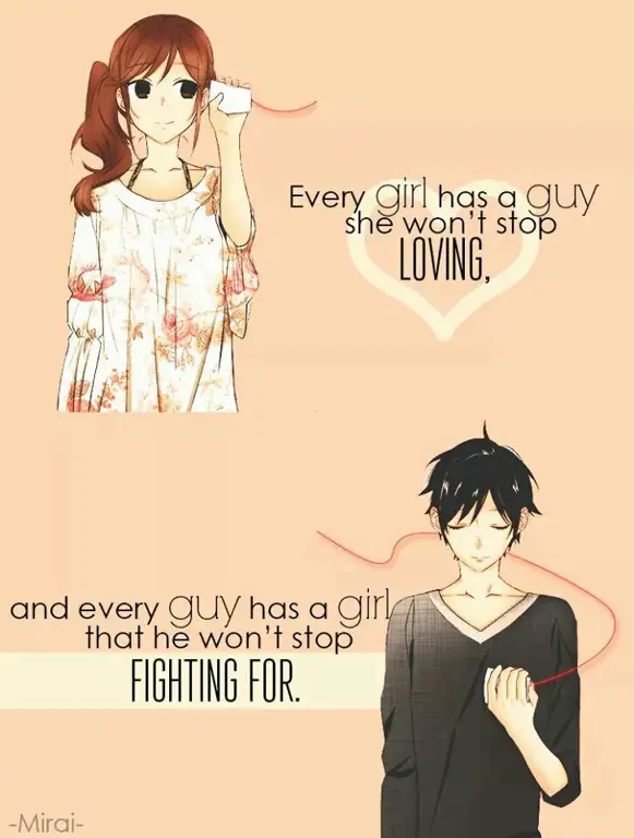 Pasangan Anime Romantis Gambar pasangan anime yang lucu dan romantis