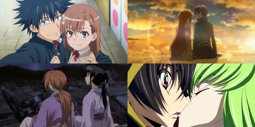 Adegan romantis anime yang mengharukan Adegan romantis anime