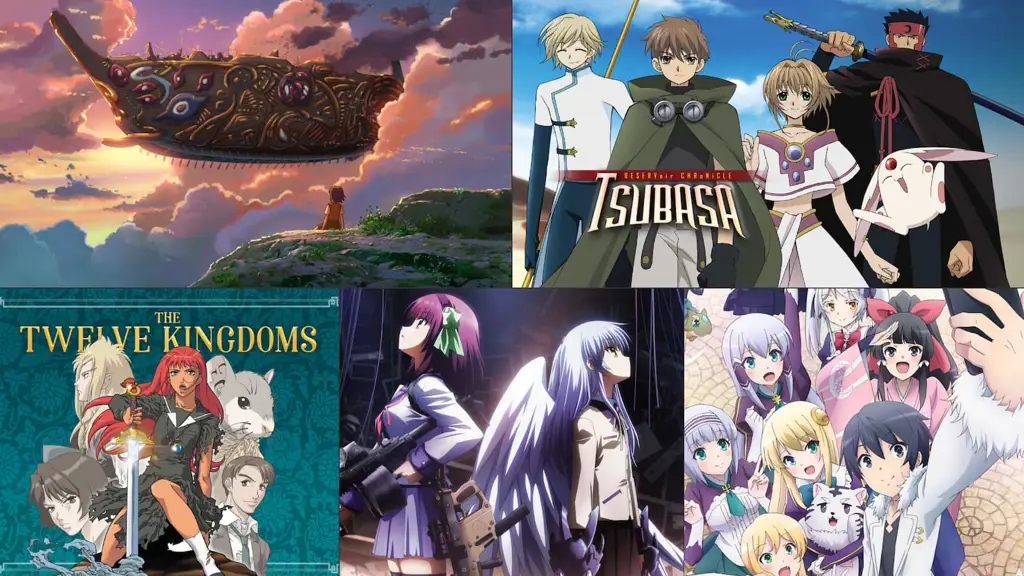 Berbagai karakter dalam anime isekai Karakter anime beragam dalam latar fantasi