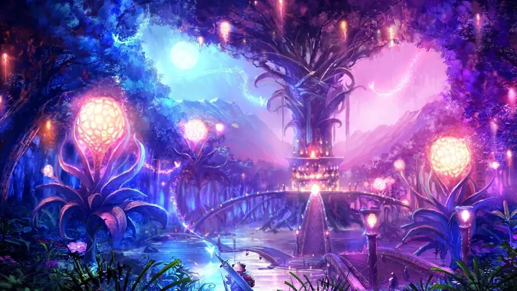 Keindahan Dunia Fantasi dalam Anime Romance Pemandangan indah di dunia fantasi anime romance