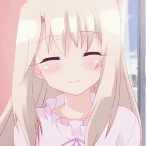 Suasana Hati yang Bahagia Setelah Menonton Anime Gambar gadis anime yang terlihat bahagia dan ceria.