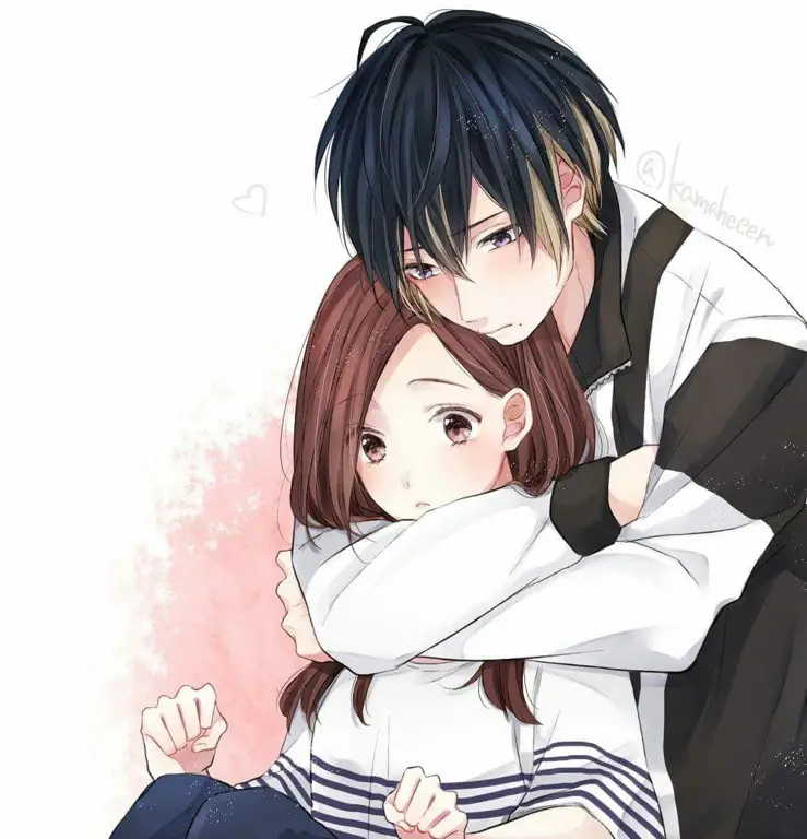 Pasangan anime yang romantis Pasangan anime yang romantis
