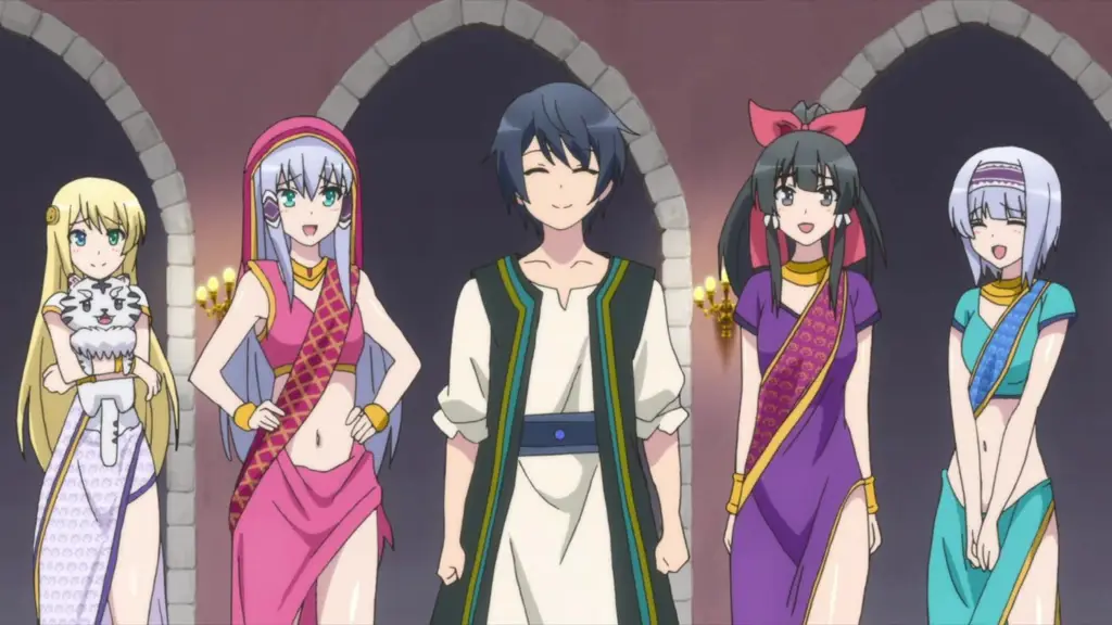Kompilasi adegan romantis Adegan romantis terbaik dari berbagai anime isekai