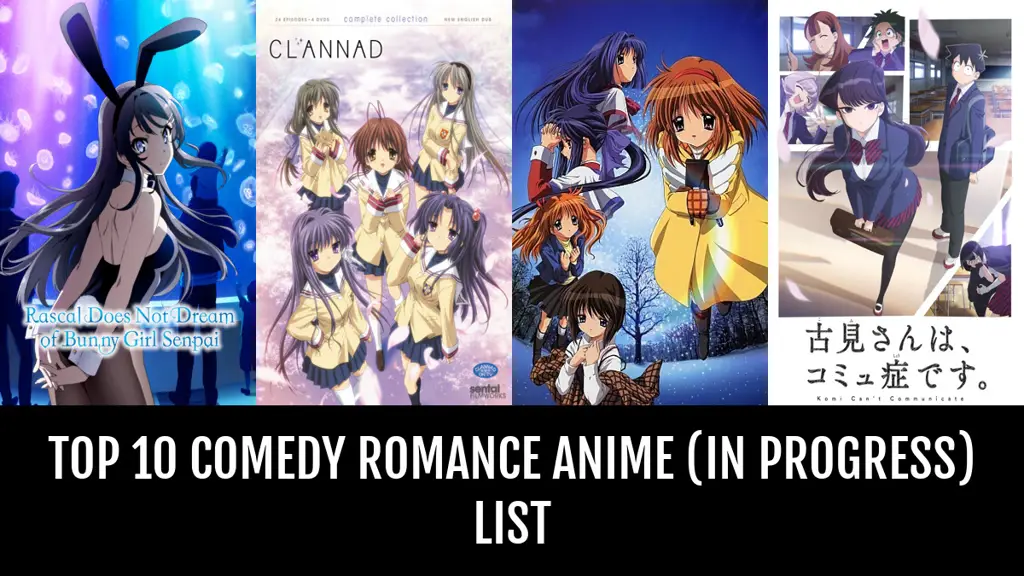 Poster kumpulan rekomendasi anime romance komedi Rekomendasi anime romance komedi terbaik