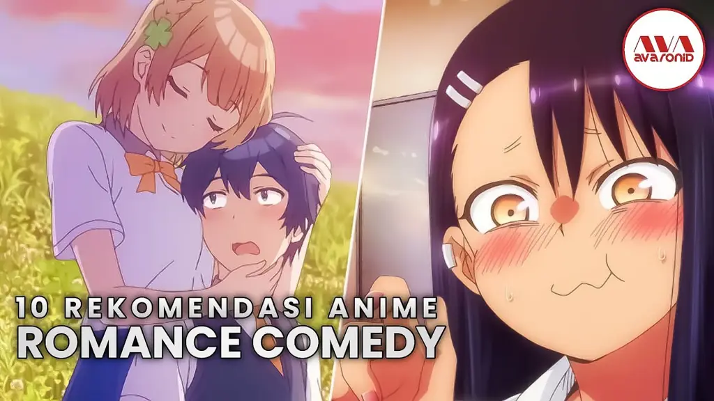 Potongan gambar adegan romantis dan lucu dari anime Adegan romantis dan komedi dari anime