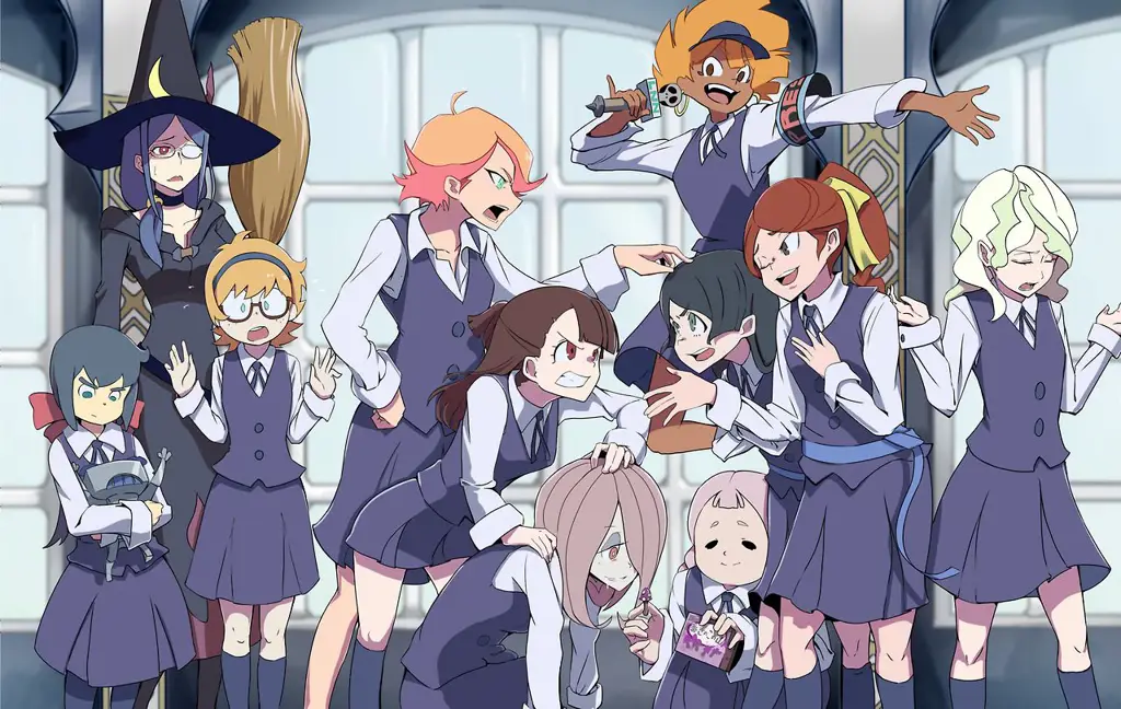 Karakter-karakter dari anime Little Witch Academia