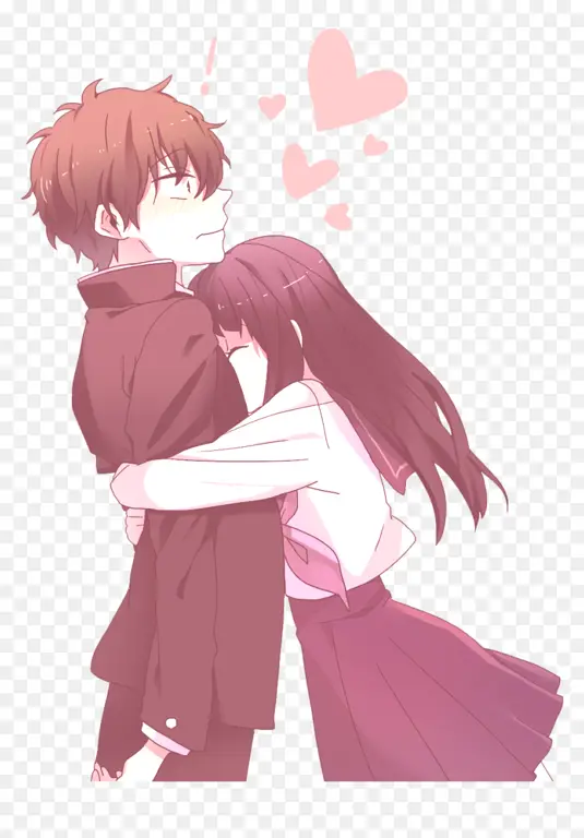 Pasangan Anime yang Menggemaskan Gambar pasangan anime yang lucu dan menggemaskan