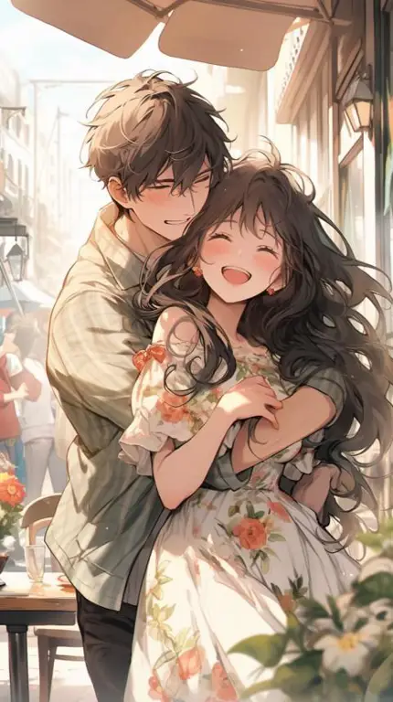 Momen romantis dari anime pilihan Pasangan anime dalam adegan romantis
