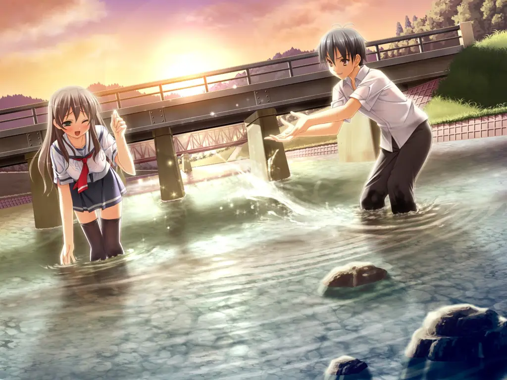 Akhir bahagia dari anime romance Gambar pasangan anime yang bahagia