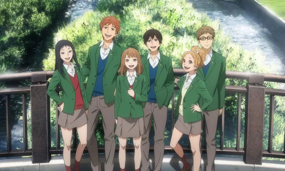 Persahabatan di anime sekolah Kelompok teman anime di sekolah