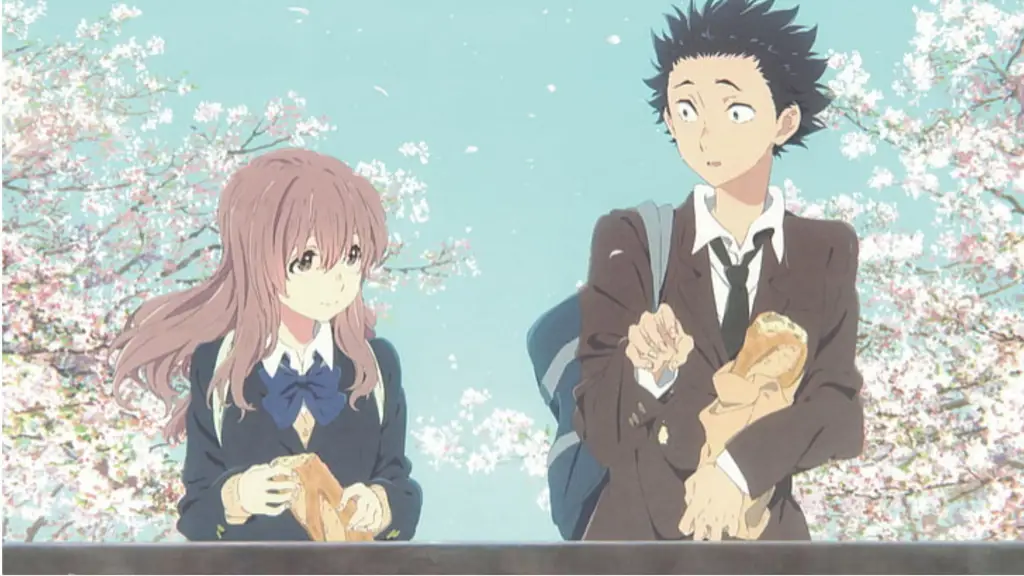 A Silent Voice: Kisah Penyesalan dan Penebusan Gambar visual utama dari anime A Silent Voice