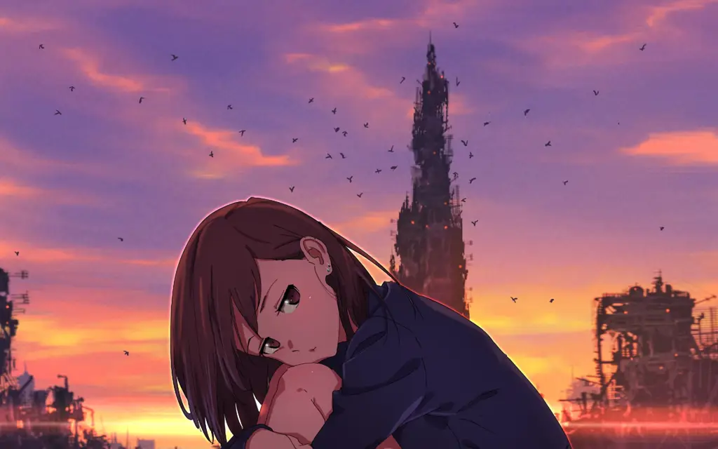 Adegan patah hati dalam anime
