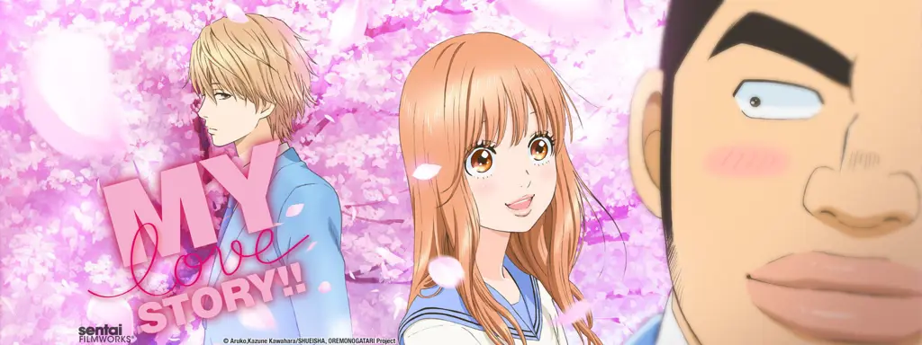 Gambar adegan dari anime My Love Story!!