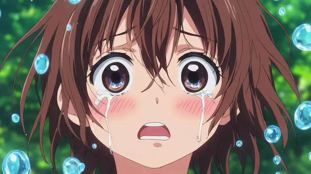 Ekspresi wajah menangis anime Ekspresi wajah menangis anime
