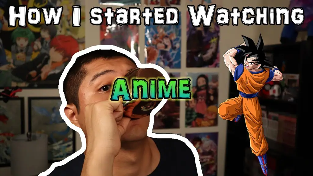 Menikmati anime di rumah Seseorang sedang menonton anime di rumah dengan nyaman