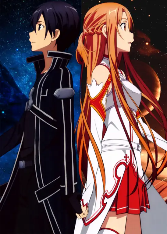 Pasangan anime romantis dan aksi yang bikin baper Pasangan anime romantis dan aksi