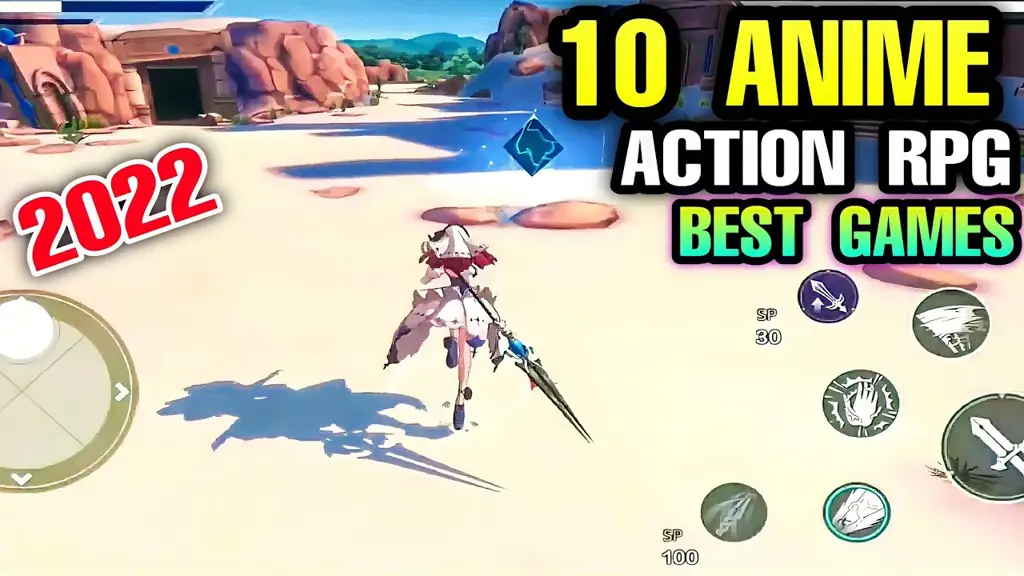 Pertarungan anime RPG aksi