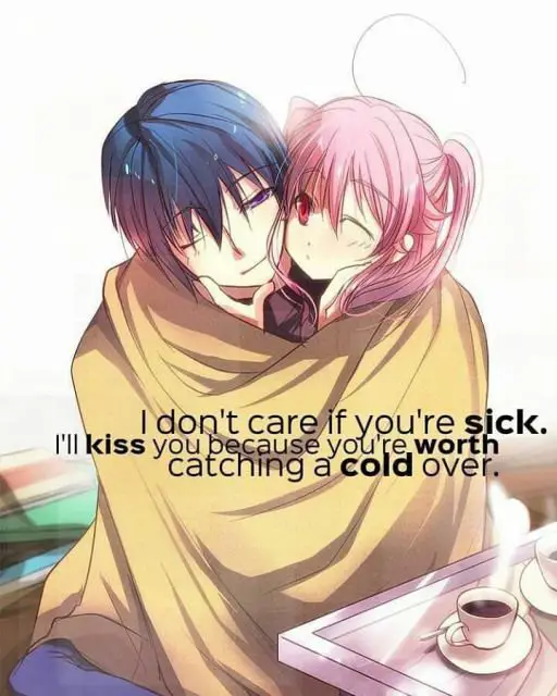 Pasangan Anime Romantis Gambar pasangan anime yang lucu dan romantis