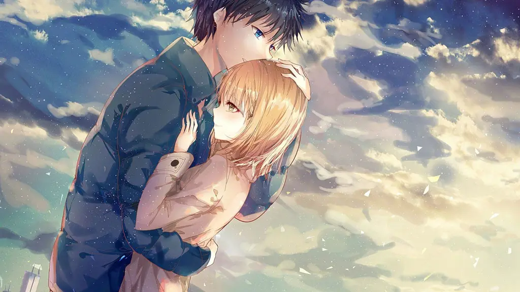 Anime romantis dewasa yang penuh konflik Pasangan anime dewasa dalam setting yang romantis