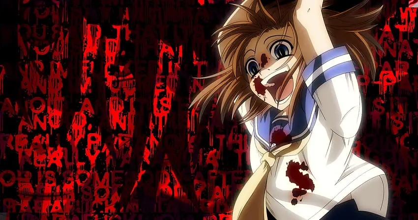 Adegan Menegangkan dalam Anime Sadis Gambar anime dengan adegan sadis dan menegangkan