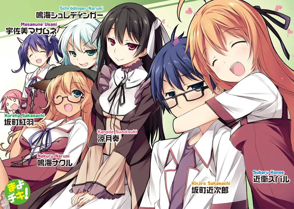 Rekomendasi Anime School Harem Terbaik Gambar beberapa poster anime school harem terbaik
